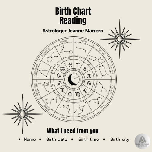 ✨  BIRTH CHART READING✨
