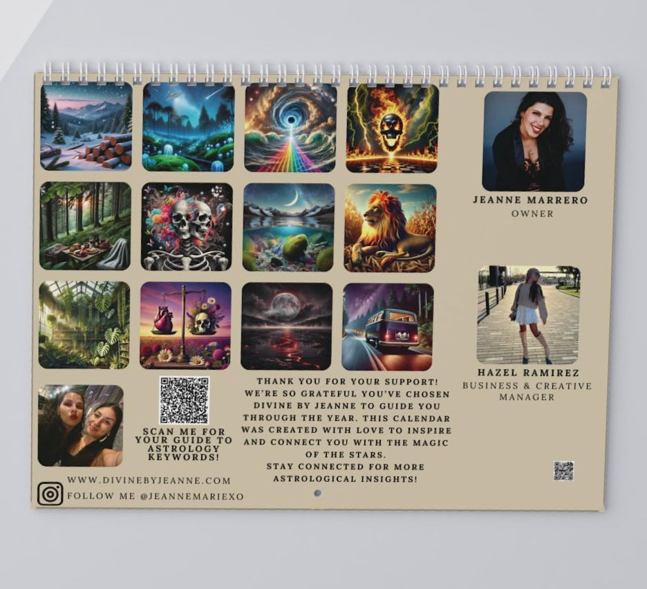 ✨2025 ASTROLOGY CALENDAR ✨