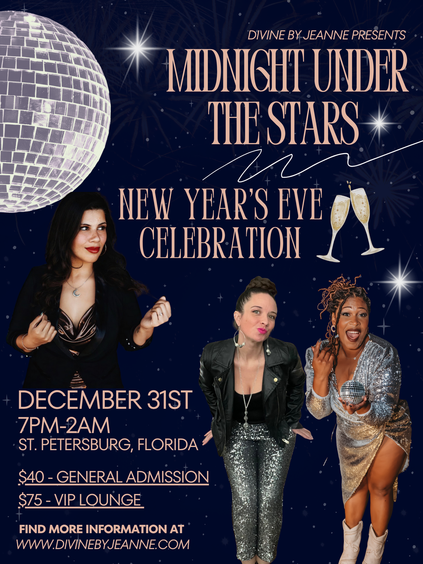 MIDNIGHT UNDER THE STARS: New Year Eve's Celebration