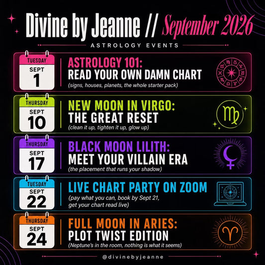 SEPTEMBER WORKSHOPS