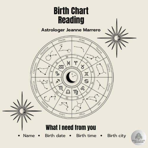 ✨ FULL BIRTH CHART READING✨