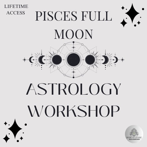 Pisces Full Moon (lunar eclipse) Workshop